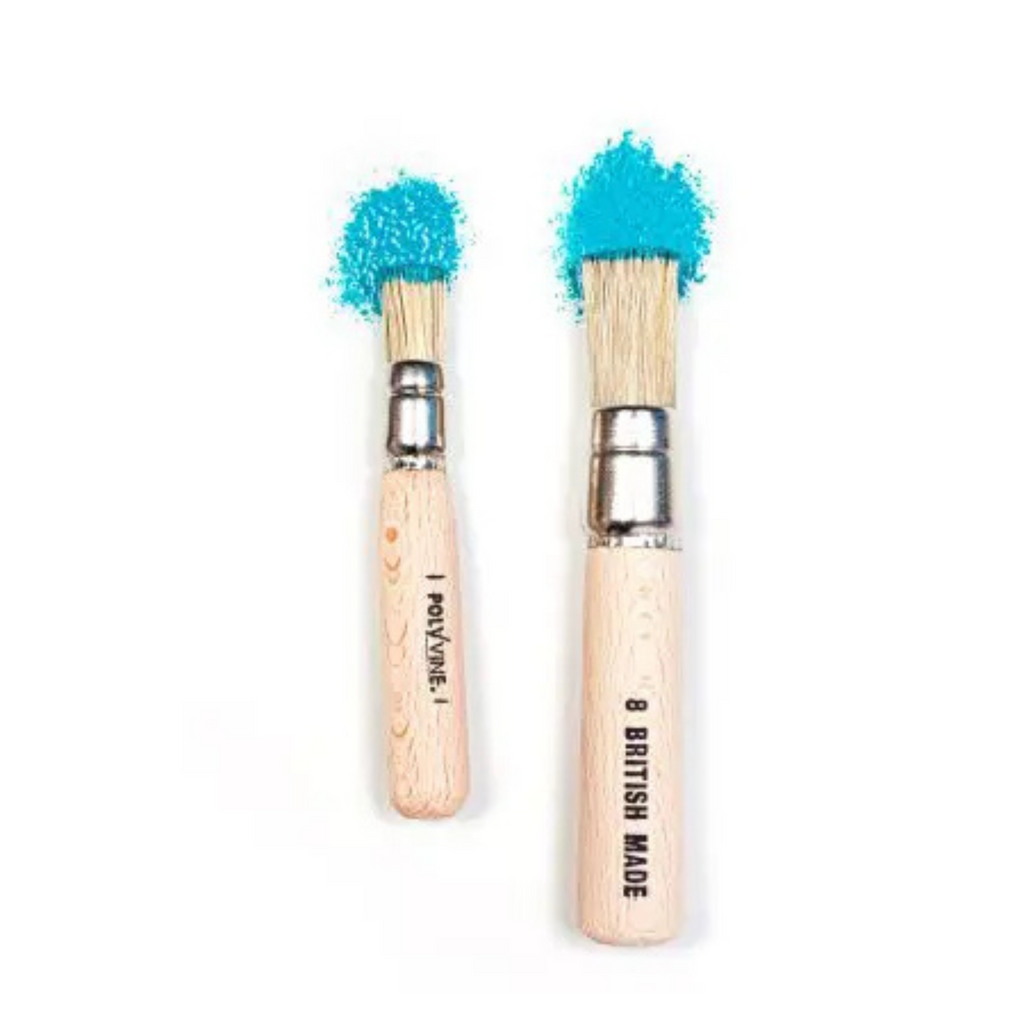 Polyvine Stencil brush in 2 sizes