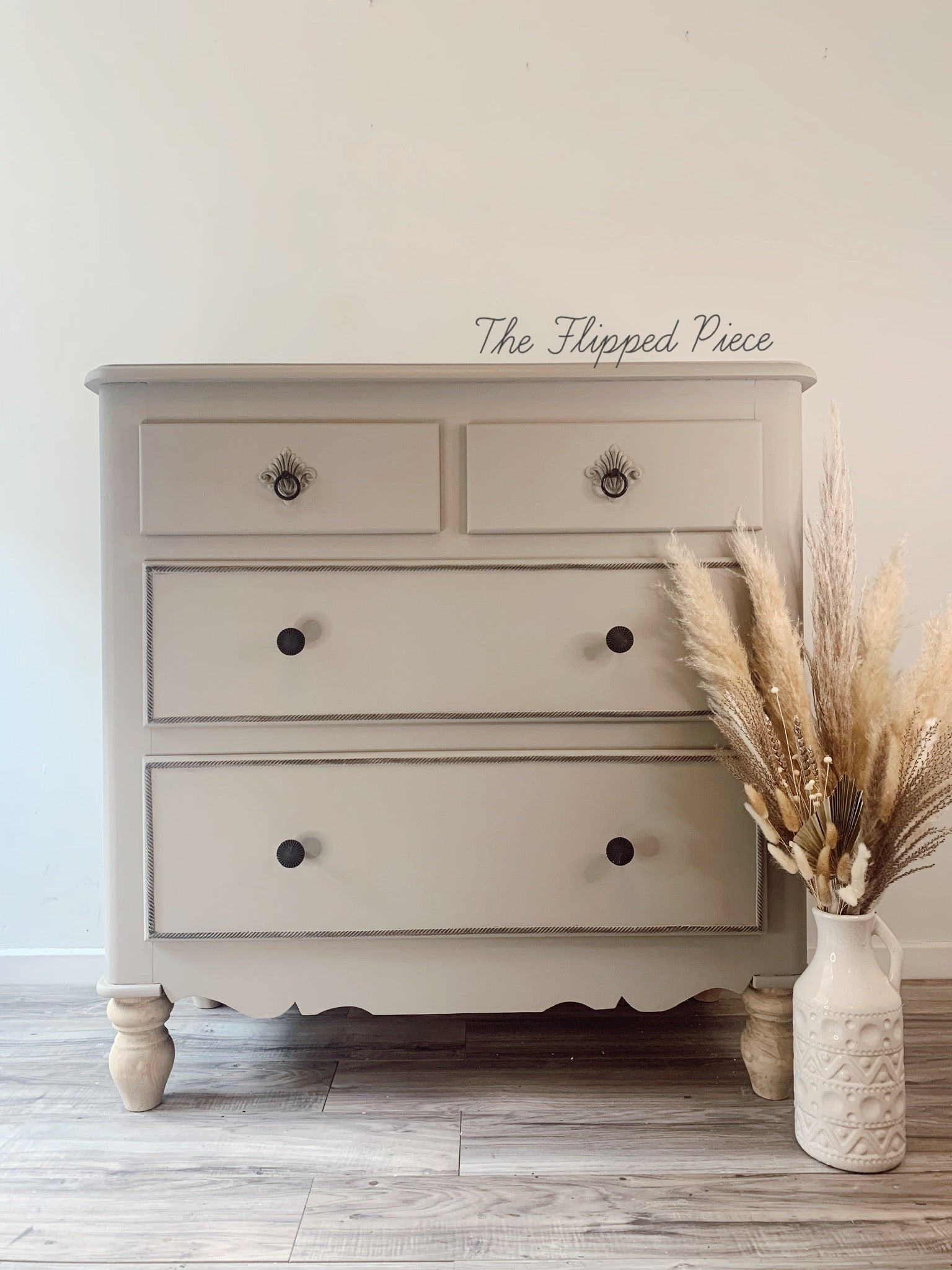 french linen chalk paint dresser Two Colors - Two Ways: Old Ochre & French Linen