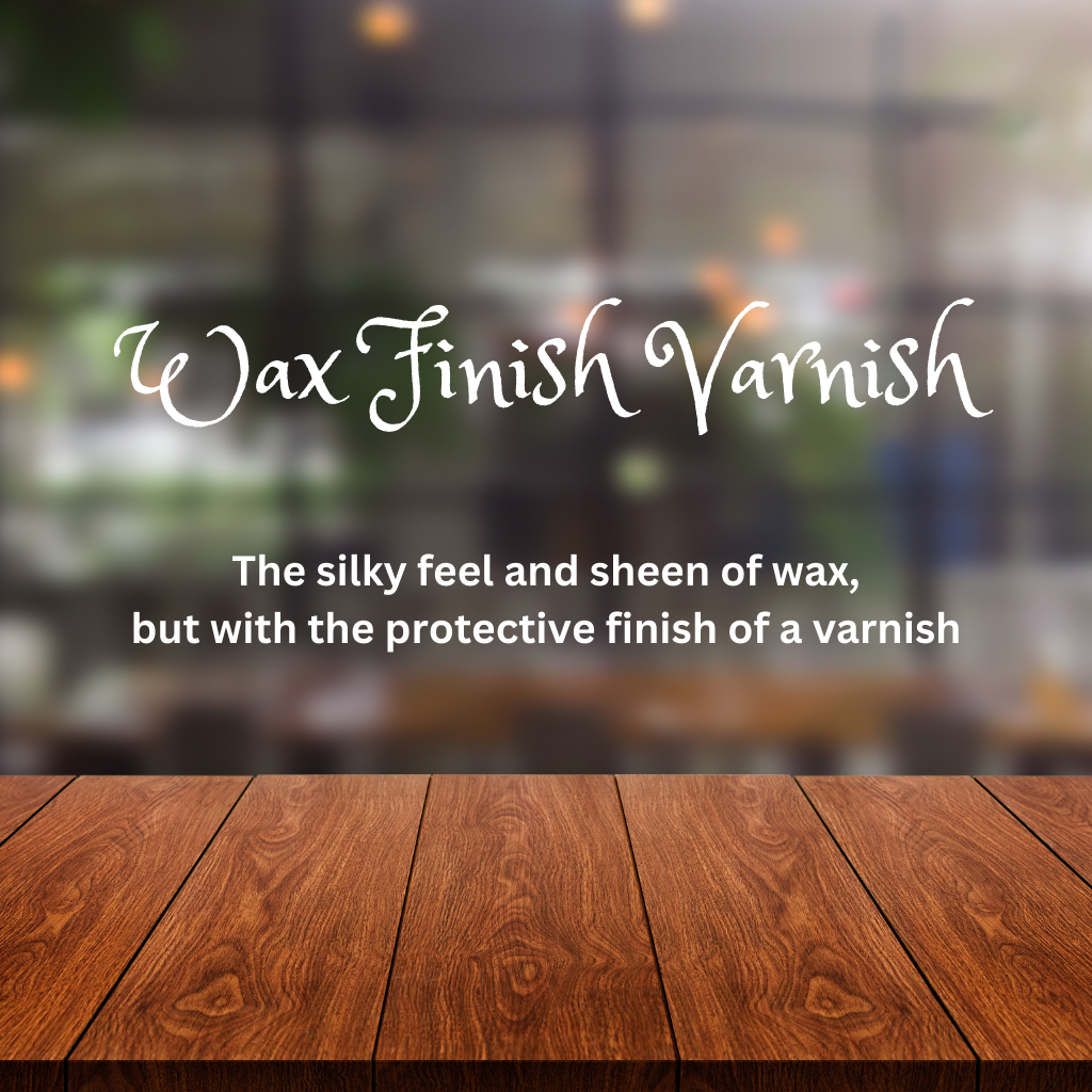 Shiny wood slats coated with Polyvine Wax Finish Varnish