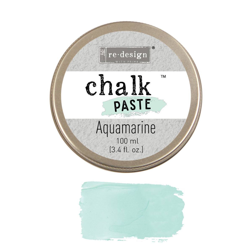 Aquamarine Chalk Paste by ReDesign with Prima