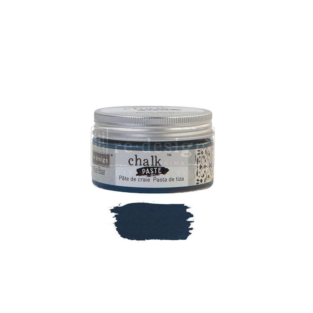 Blue Boar Chalk Paste by ReDesign with Prima