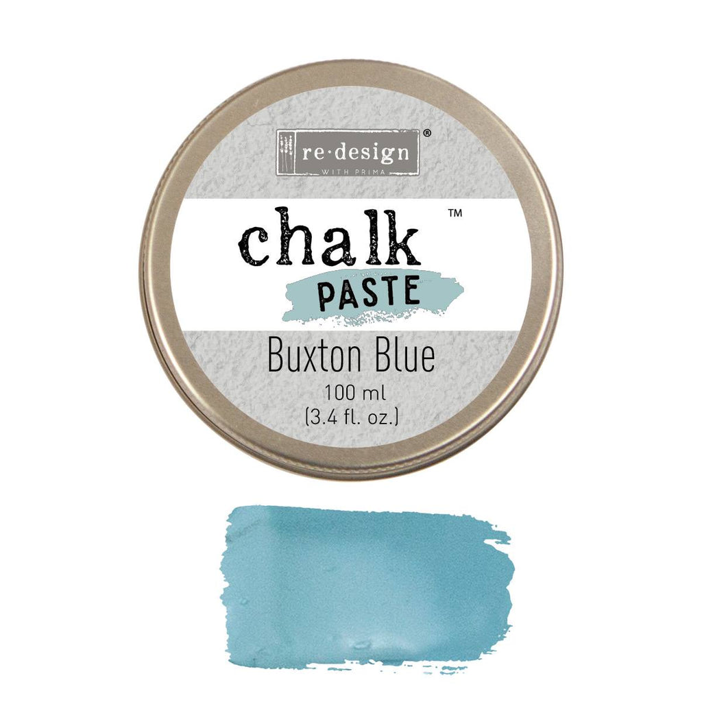 Buxton Blue Chalk Paste by ReDesign with Prima