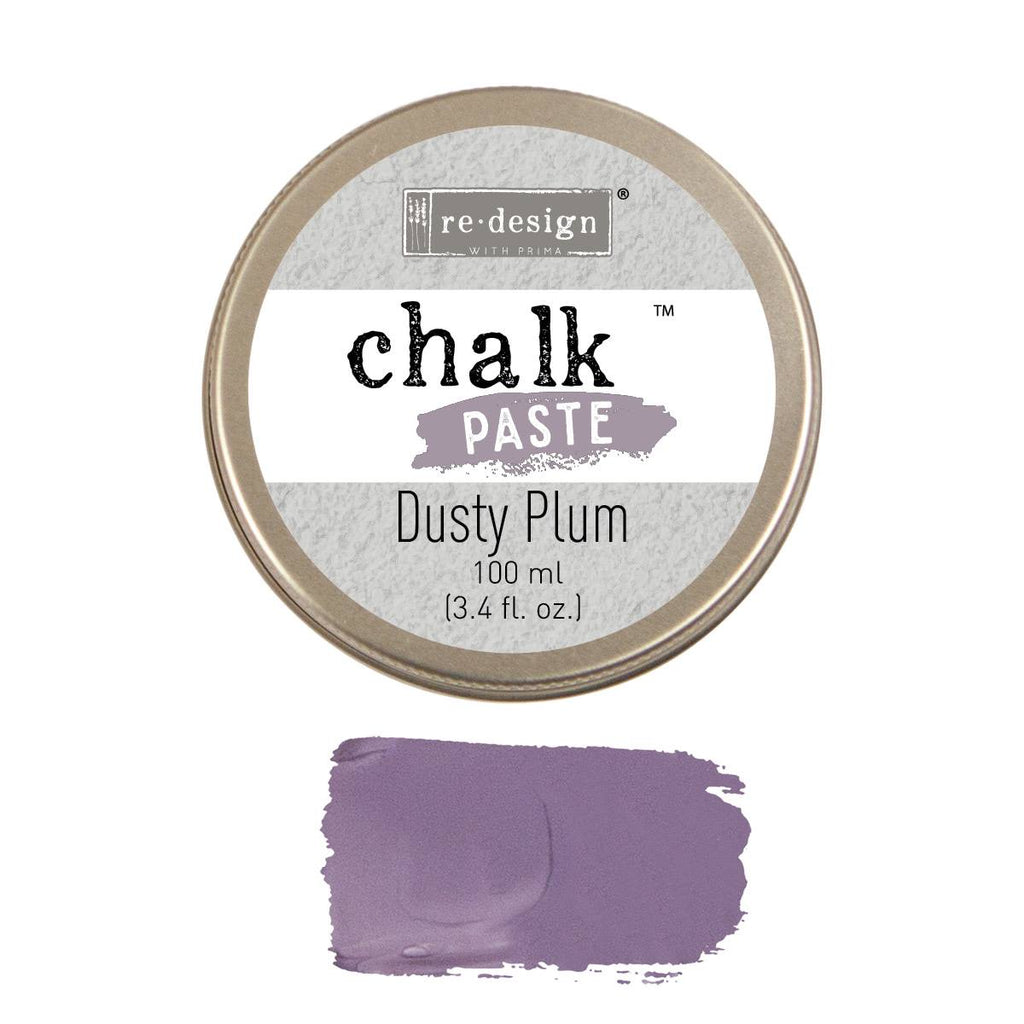 Dusty Plum Chalk Paste by ReDesign with Prima