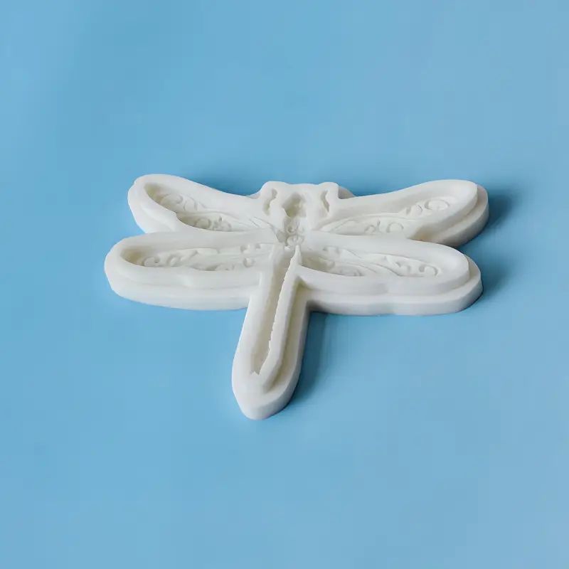 Silicone Craft Accent Mold. Dragonfly with stylized wings