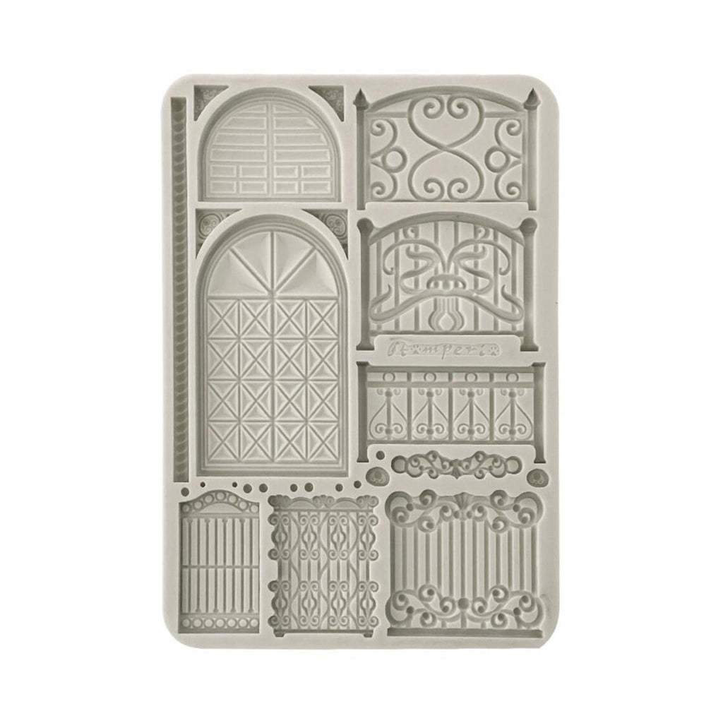 Stamperia Fence and Door silicone mold.