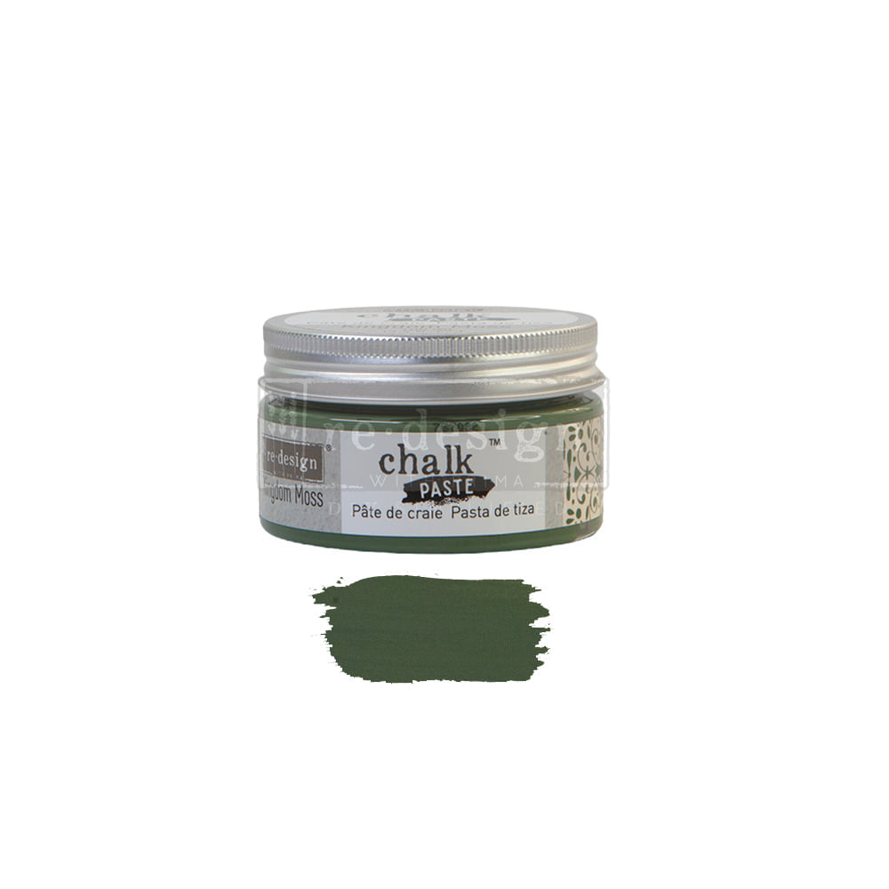 Kingdom Moss Chalk Paste by ReDesign with Prima