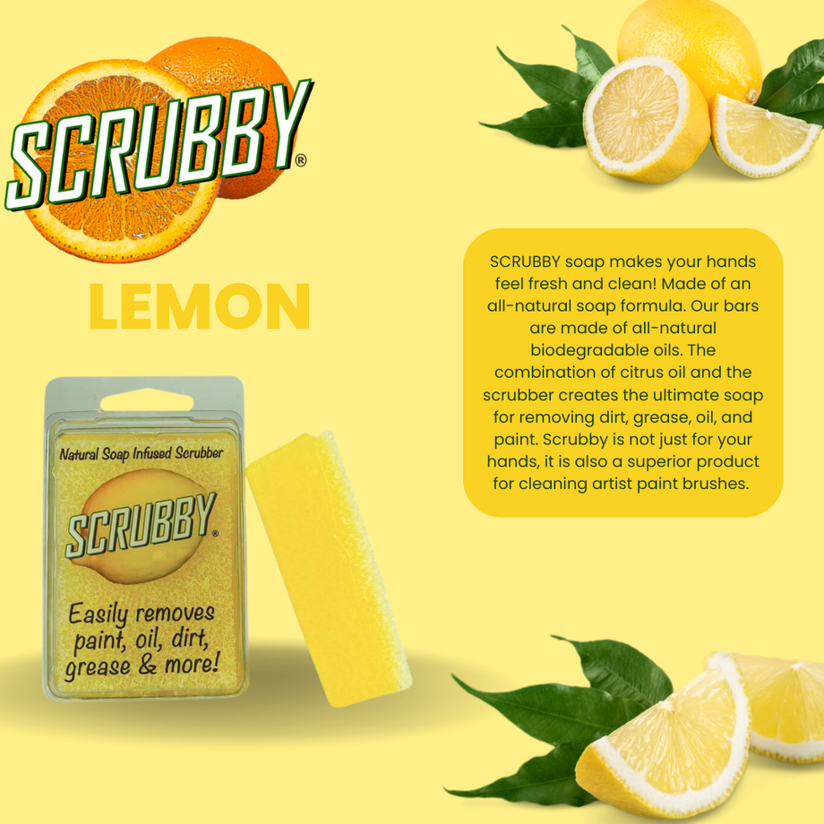 Orange, Lemon Lime, Lemon - Soap Sponge - Scrubby