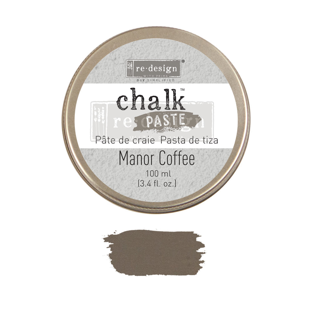 Manor Coffee Chalk Paste by ReDesign with Prima