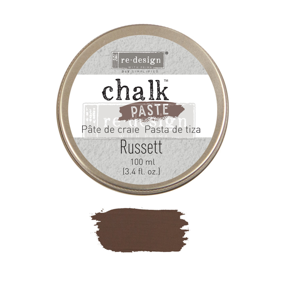 Russet Chalk Paste by ReDesign with Prima