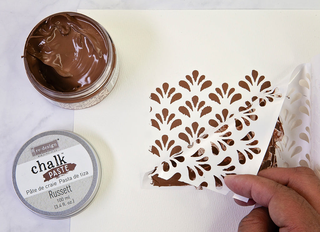 Russet Chalk Paste by ReDesign with Prima