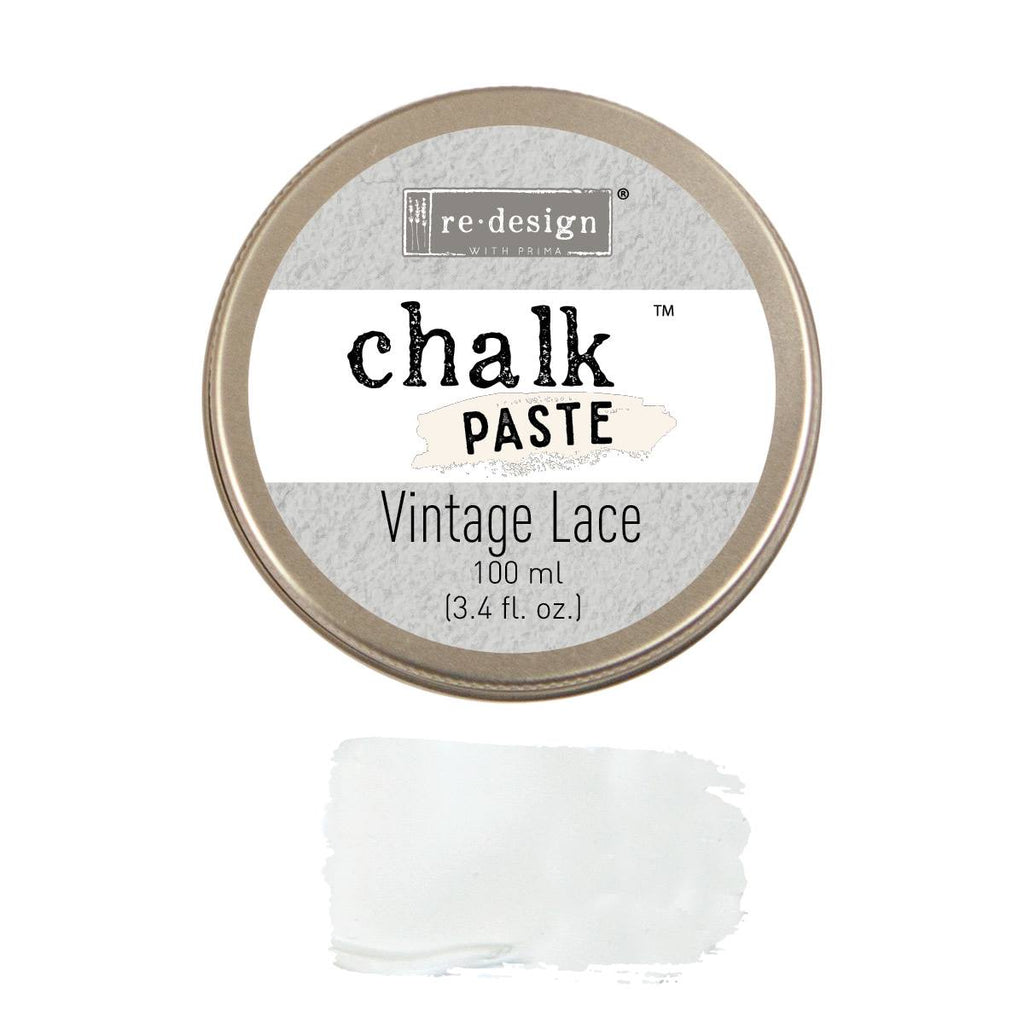 Vintage Lace Chalk Paste by ReDesign with Prima