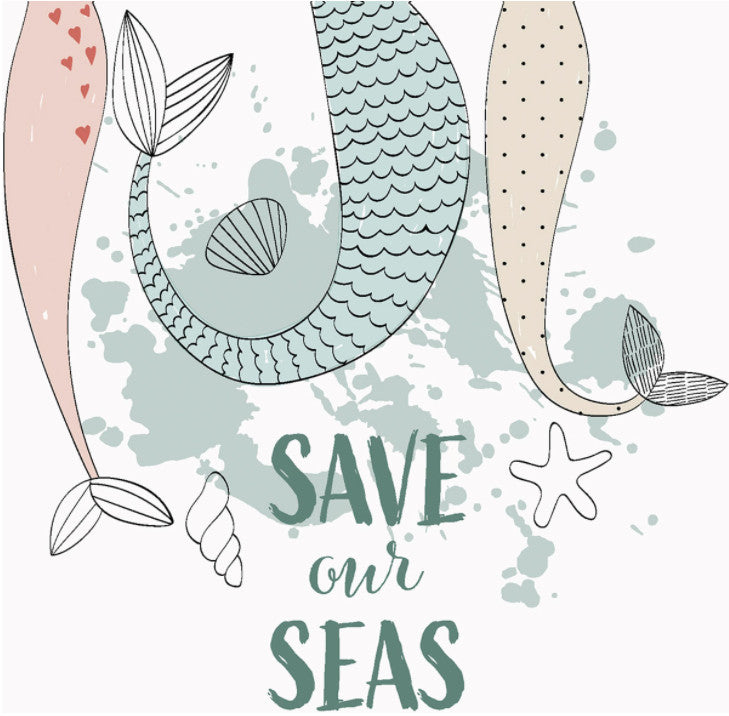 These Save our Seas Decoupage Paper Napkins are exceptional quality. Imported from Europe. Ideal for Decoupage Crafting, DIY craft projects, Scrapbooking, Mixed Media
