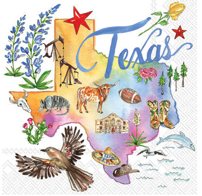 Shop Texas State Decoupage Napkin for Crafting, Scrapbooking