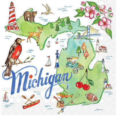 Shop Michigan State Decoupage Napkin for Crafting, Scrapbooking