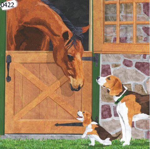Shop Horse & Hounds Decoupage Napkin for Crafting, Scrapbooking