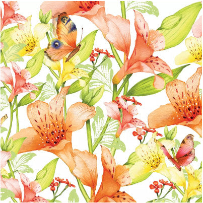 Beautiful Decoupage Napkin for Crafting and Scrapbooking