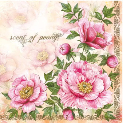 Beautiful Decoupage Napkin for Crafting and Scrapbooking