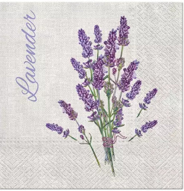 Shop Lavender Flowers Beautiful Decoupage Paper Napkin for Crafting, Scrapbooking, Journaling