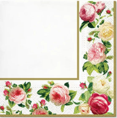 Shop Rose Frame Decoupage Paper Napkin for Crafting, Scrapbooking, Journaling