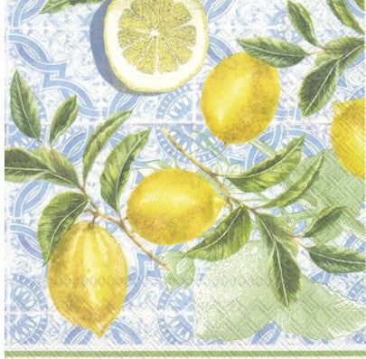 Shop Beautiful Lemons Decoupage Paper Napkin for Crafting, Scrapbooking, Journaling