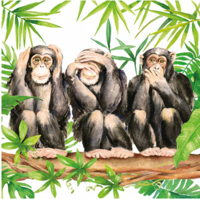 Shop Tropical Monkey Decoupage Paper Napkin for Crafting, Scrapbooking, Journaling