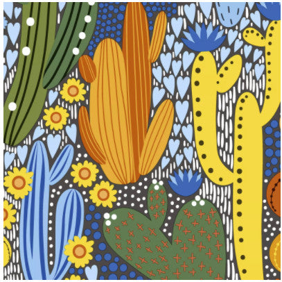 Shop Colorful Cactus Decoupage Paper Napkin for Crafting, Scrapbooking, Journaling