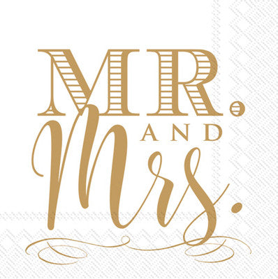 These Mr. and Mrs. Wedding Decoupage Paper Napkins are of exceptional quality. Imported from Europe. 3-ply, silky feel. Ideal for Decoupage Crafting, Scrapbooking