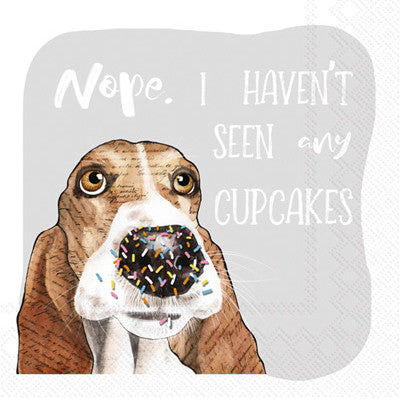 These Dog Cupcake Decoupage Paper Napkins are of exceptional quality. Imported from Europe. 3-ply, silky feel. Ideal for Decoupage Crafting, Scrapbooking
