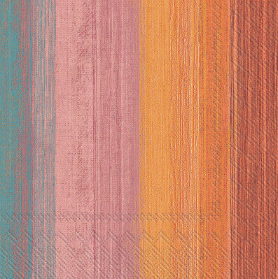 Shop Sarina orange stripe Decoupage Paper Napkin for Crafting, Scrapbooking