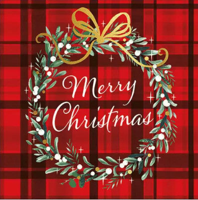 Christmas Decoupage Napkin