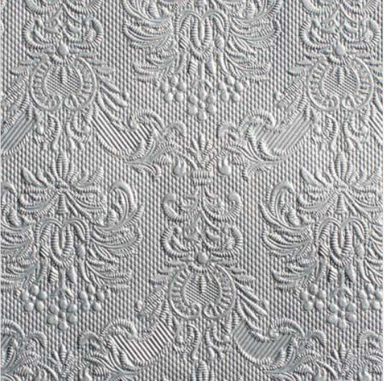 Shop Elegance Silver Decoupage Paper Napkins are exceptional quality. Imported from Europe. 3-ply. Ideal for Decoupage Crafting, DIY