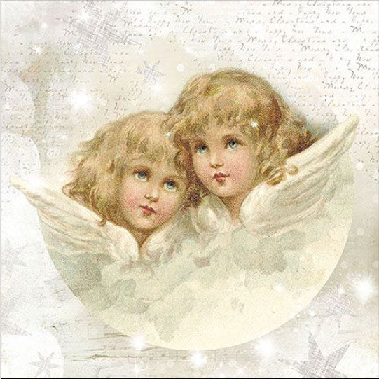 Shop Christmas Angels Decoupage Paper Napkins are exceptional quality. Imported from Europe. 3-ply. Ideal for Decoupage Crafting, DIY