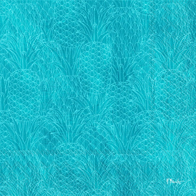 These Pineapple Blue Decoupage Paper Napkins are Imported from Europe. Ideal for Decoupage Crafting, DIY craft projects, Scrapbooking