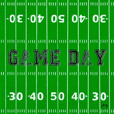 These Game Day green Field Football Decoupage Paper Napkins are exceptional quality. Imported from Europe. 3-ply. Ideal for Decoupage Crafting, DIY
