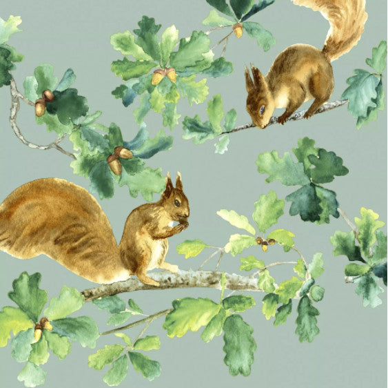 These Squirrels on Tree Branches Decoupage Paper Napkins are exceptional quality. Imported from Europe. Ideal for Decoupage Crafting, DIY craft projects, Scrapbooking, Mixed Media, Art Journaling