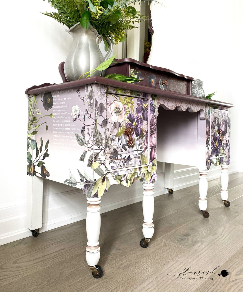 Shop Vigorous Violet Floral ReDesign with Prima Rub on Transfer