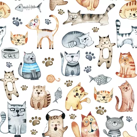  A collection of Pet Cats Decoupage Paper Napkins are Imported from Europe. Ideal for Decoupage Crafting, DIY craft projects, Scrapbooking