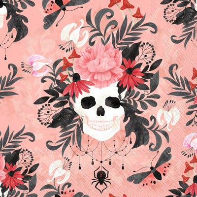 Flower - Floral Napkins for Decoupage, Scrapbook. Craft. Card