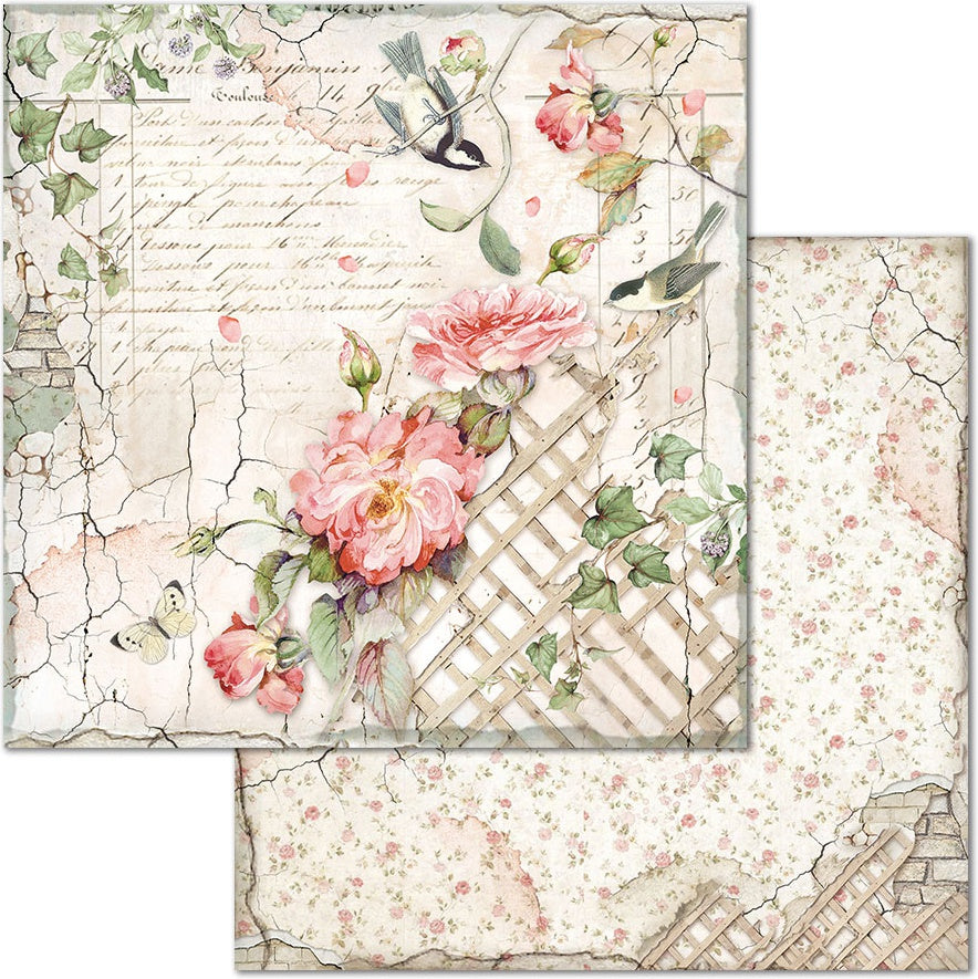 Decoupage Napkins of Mantle of Mary Roses