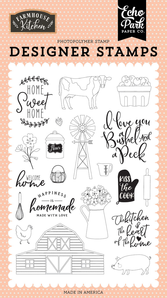 Shop Echo Park clear high quality Photopolymer Stamps for Crafts