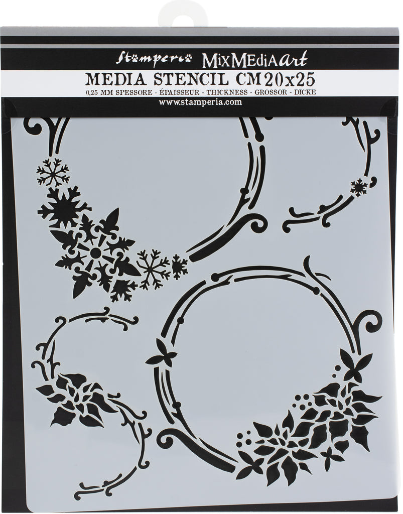 Shop Stamperia plastic high quality Stencil. Use for Decoupage, Scrapbooking, Mixed Media, Cardmaking, Journaling and more