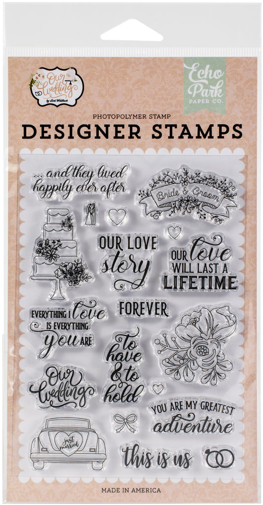 Shop Echo Park clear high quality Photopolymer Stamps for Crafts