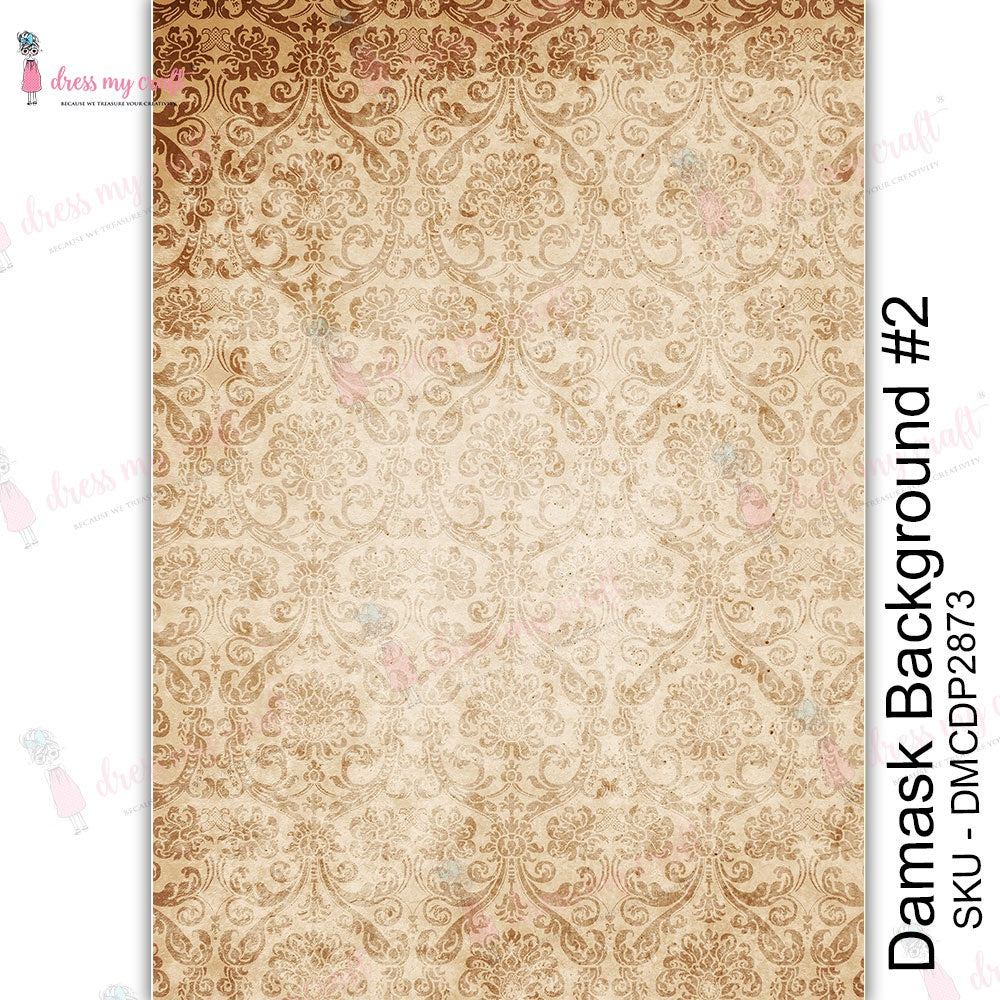 Shop Damask Dress My Craft Transfer Me Papers for Craft Projects. Incredibly beautiful. Vibrant and Crisp transfer image. Perfect for Furniture Upcycle, DIY projects, Craft projects, Mixed Media, Decoupage Art and more.