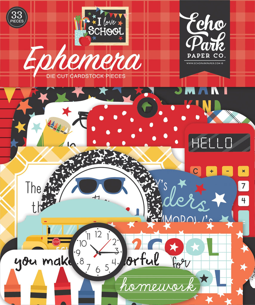 Shop Echo Park Ephemera Die Cuts. Have fun embellishing your next Scrapbooking, Mixed Media, Journaling, Cardmaking or other DIY craft project. 