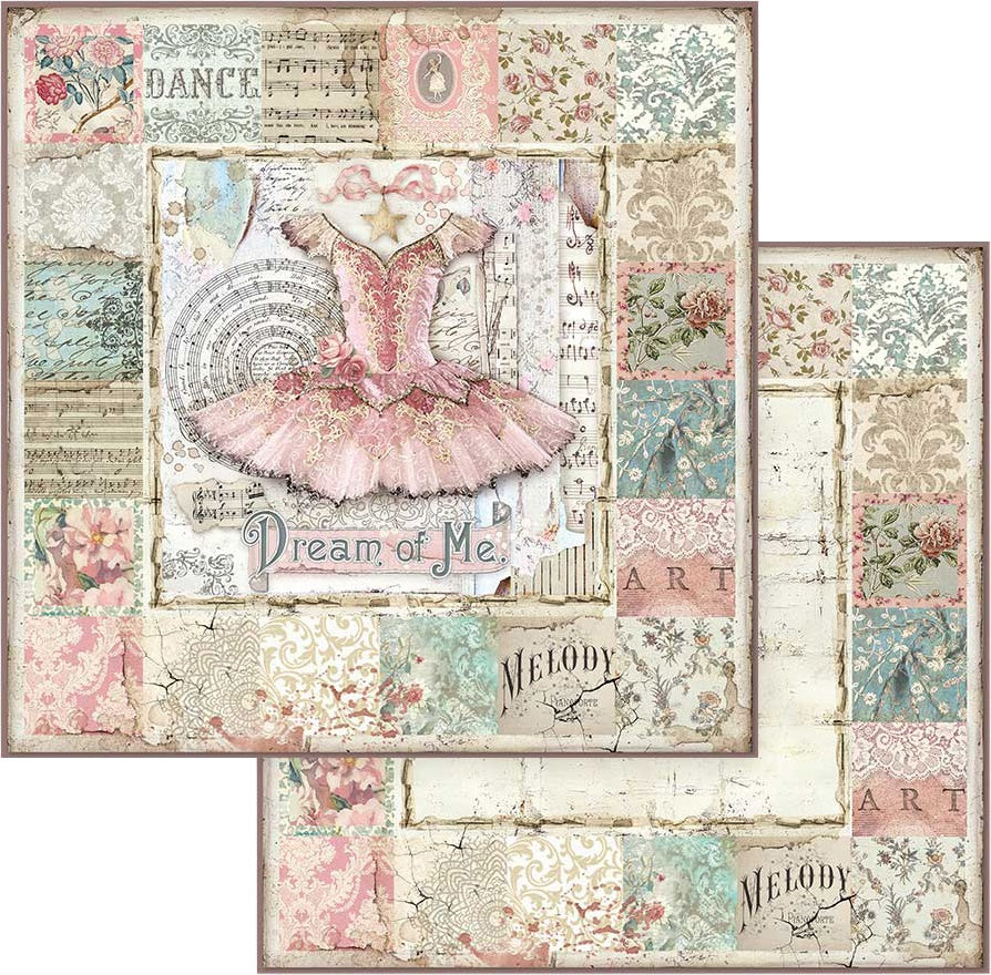 Beautiful Stamperia Scrapbooking Paper Set. These beautiful high quality papers by Stamperia are themed sets with coordinating designs. They are 190g weight. Perfect for your next Decoupage Craft project