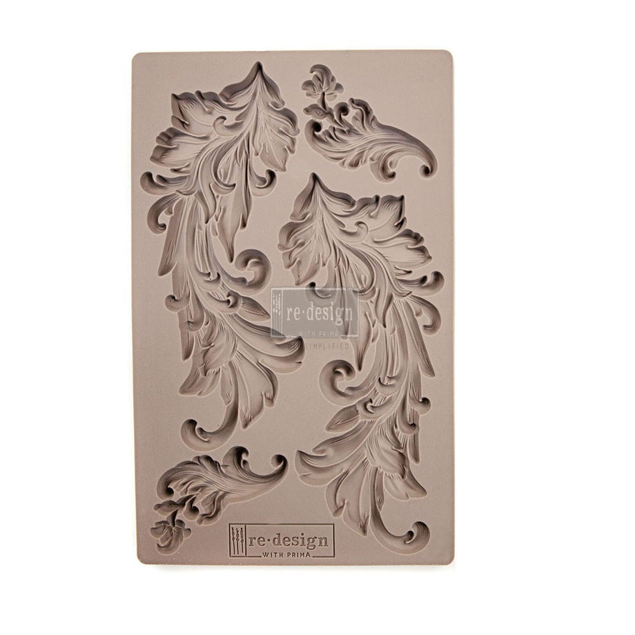 Prima Marketing 635725 5 x 8 in. Re Design Mould Baroque Swirls