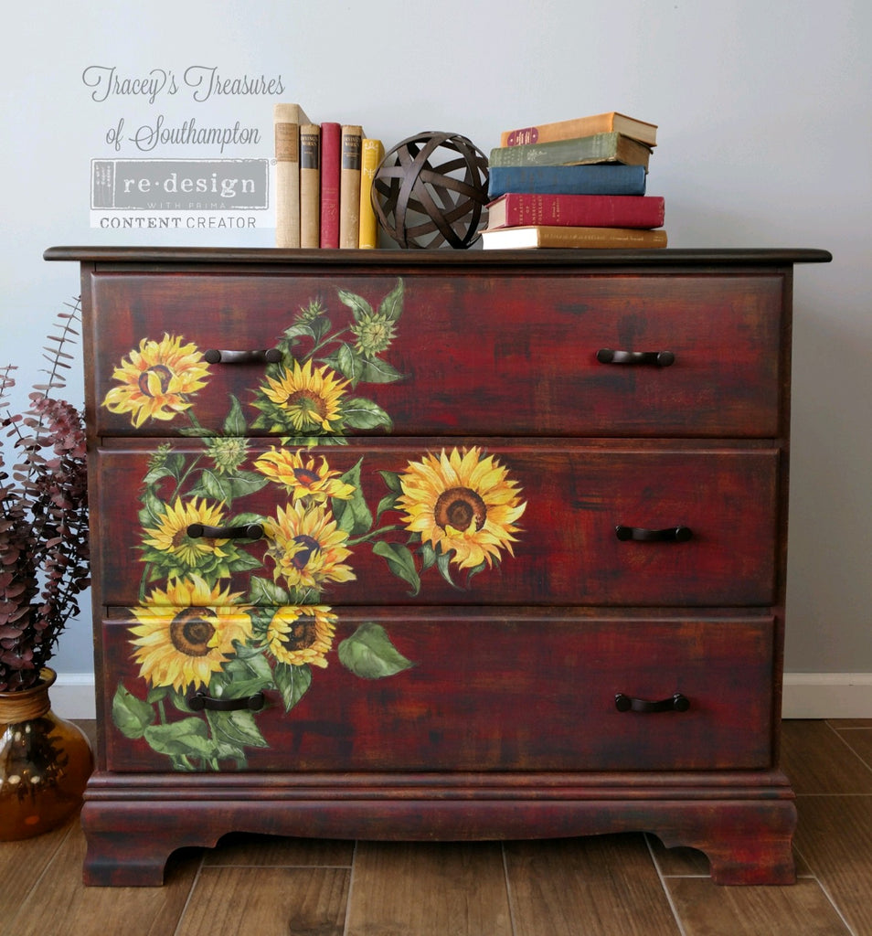 ReDesign with Prima Furniture transfers and Rub On Decals – Decoupage  Napkins.Com