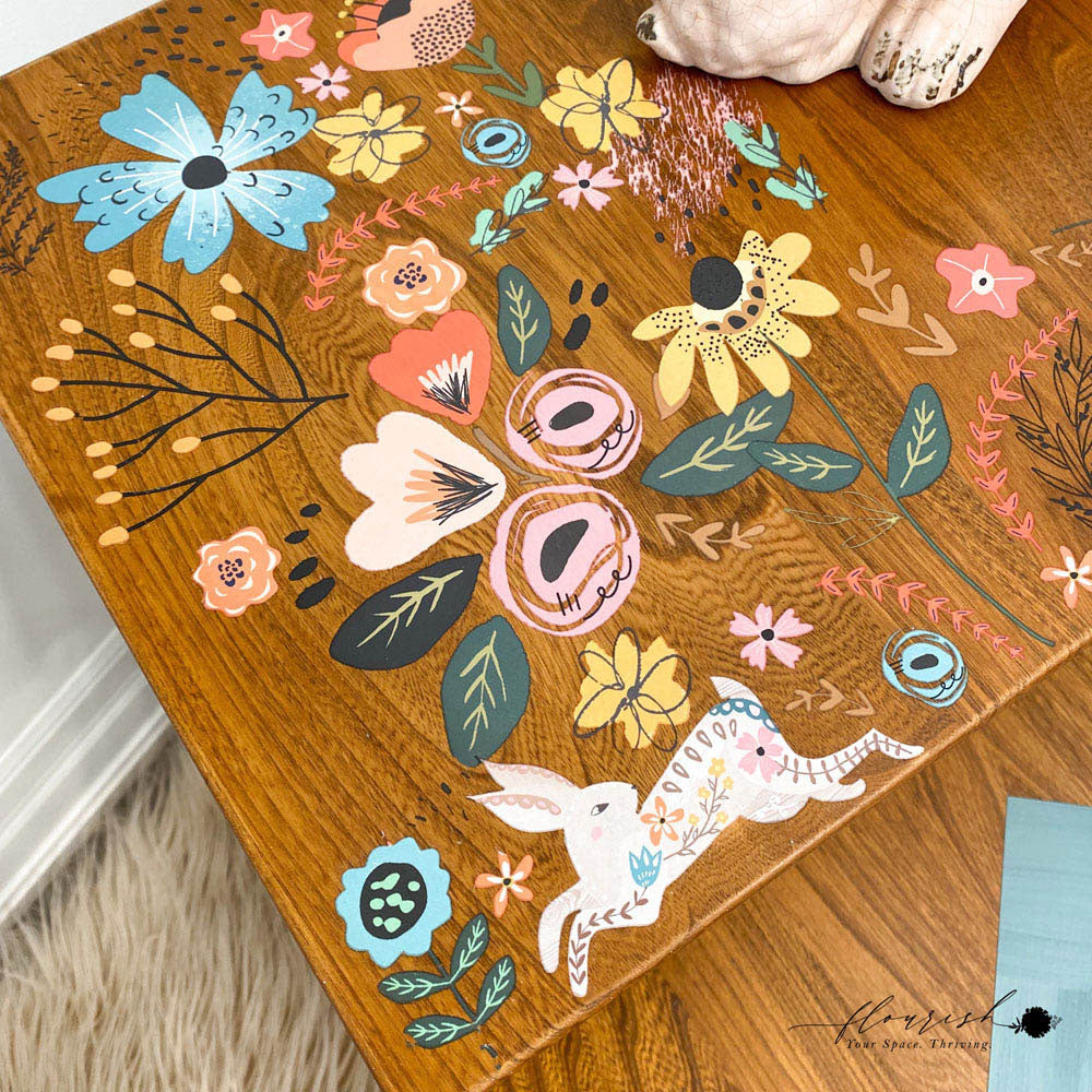 ReDesign with Prima Spring Awakening Decor Transfers® are easy to use rub-on transfers for Furniture and Mixed Media uses. Simply peel, rub-on and transfer