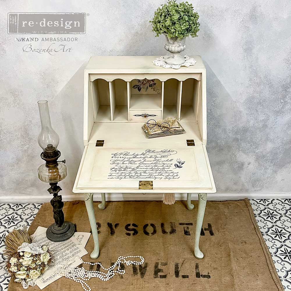 ReDesign with Prima Natural Wonders Decor Transfers® are easy to use rub-on transfers for Furniture and Mixed Media uses. Simply peel, rub-on and transfer.