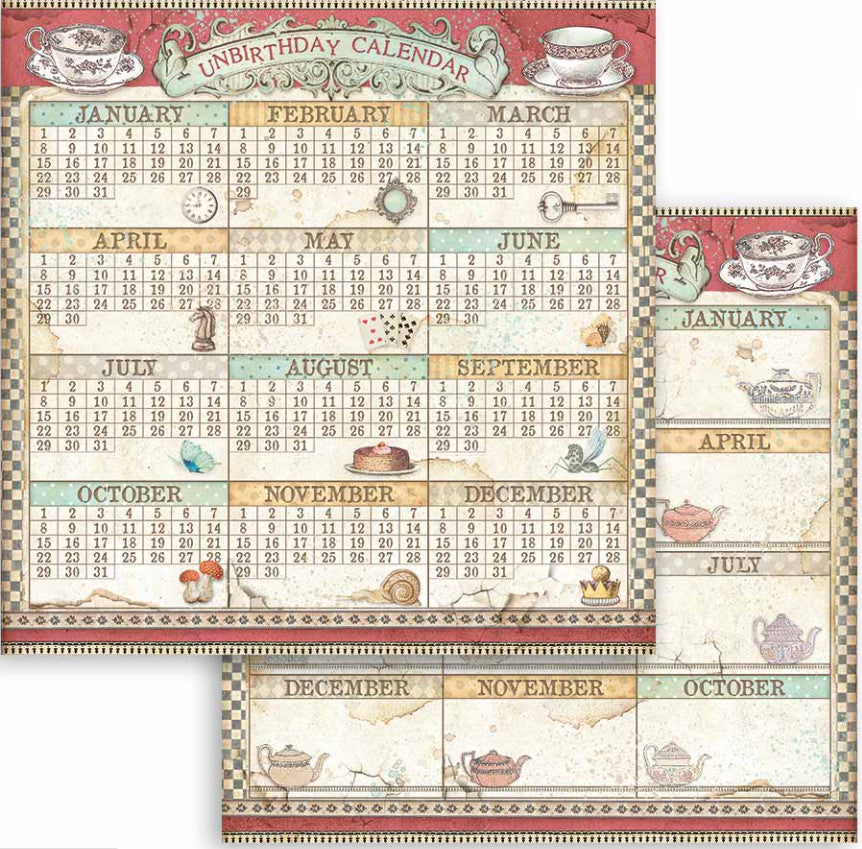 Beautiful Alice Stamperia Scrapbooking Paper Set. These beautiful high quality papers by Stamperia are themed sets with coordinating designs. They are 190g weight. Perfect for your next Decoupage Craft